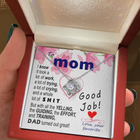 To Mom - effort and training D.a.d. - BEST LAUGH - funny - from Your Favourite - Love Knot