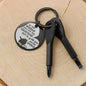 To New Dad - my world - Screwdriver Keychain