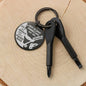 To Fisherman Dad - my world - Screwdriver Keychain