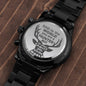 To Hunter Dad - you are the world - Stainless Steel Luxury Watch