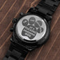 To Doggy Dad - Proud Dad of F Awesome Dog - Stainless Steel Luxury Watch
