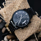 To Doggy Dad - Proud Dad of F Awesome Dog - Stainless Steel Luxury Watch