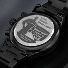 To My Groomsmen - Thank you for everything Event Memento - Stainless Steel Luxury Watch