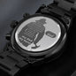 To Firefighter Dad - you are appreciated - Stainless Steel Luxury Watch