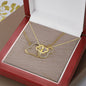 To XXX - Greatest Love Story - Everlasting Love - Solid Gold Real Diamonds -Free Shipping