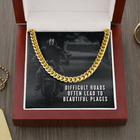 To my Man, my Son, my Grandson, my Husband, my Soulmate - Cuban Link Chain Necklace - General Style