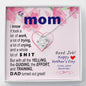 To Mom - effort and training - from Favorite | Knot Necklace Mothers Day