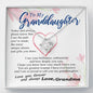 To my Granddaughter - your path and brilliance greatest woman proud of you - from Your Grandma - Love Knot
