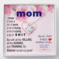To Mom - Sorry about my sister - from Favorite - Knot Necklace