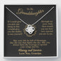 To my Granddaughter - through my eyes be blessed with light courage to fly - v2 - from Your Grandpa - Love Knot