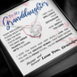 To my Granddaughter - your path and brilliance greatest woman proud of you - style 86 - from Your Grandpa - Love Knot
