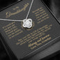 To my Granddaughter - through my eyes be blessed with light courage to fly - v2 - from Your Grandpa - Love Knot