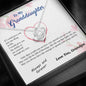 To my Granddaughter - through my eyes be blessed with light courage to fly - from Your Grandpa - Love Knot