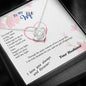To my Wife - Wiped Your Tears and Held You Close - from Your Husband - Love Knot