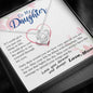 To my Daughter - through my eyes you can fly forever - from Your Mom - Love Knot