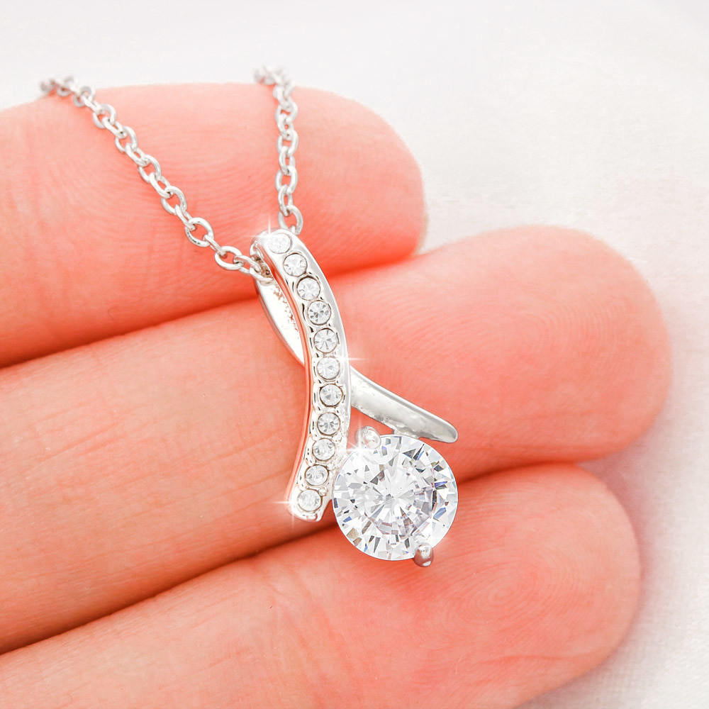 To my Wife - Greatest Love Story - Alluring Necklace - v4