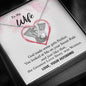 To my Wife - Perfect Sweet Ride Greatest Love Story - Alluring Necklace