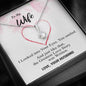 To my Wife - Greatest Love Story - Alluring Necklace - v4