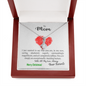 To Mom, my Mom, your Mom - xmas caring selfless superb magnificent dazzling human - from Your favorite - Alluring Necklace