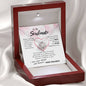 To My Soulmate - Best Thing Ever Happened To Me - Love Knot Necklace