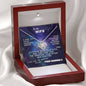 To my Wife - Looked into your Eyes Greatest Love MineCraft - from Your Husband - Love Knot