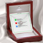 To My XXX - Best Thing Ever Happened To Me - Love Knot Necklace - Template