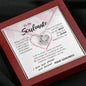To My Soulmate - Best Thing Ever Happened To Me - Love Knot Necklace