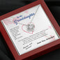 To my Granddaughter - your path and brilliance greatest woman proud of you - from Your Grandpa - BEST SELLER - Love Knot