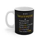 To Doggy Dad - Thank you - from Doggy - Mug 11oz
