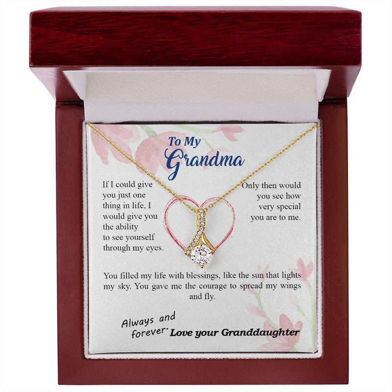 Mothers Day Gift from Granddaughter - Alluring Beauty Necklace