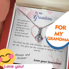 Mothers Day Gift from Grandson - Alluring Beauty Necklace