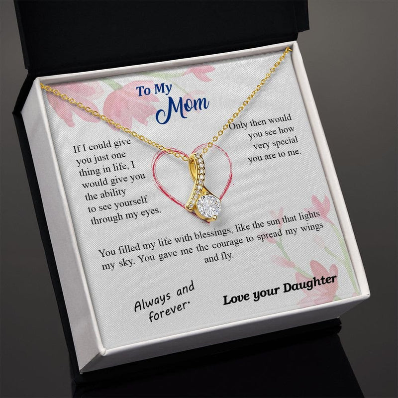 Mothers Day Gift from Daughter - Alluring Beauty Necklace