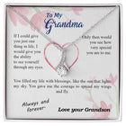 Mothers Day Gift from Grandson - Alluring Beauty Necklace