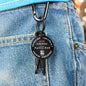 To Police Dad - He is Awesome - Engraved Screwdriver Key Chain