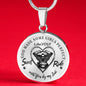 To my Wife Future Wife Ride Partner - God Made Some Girls Perfect - Sweet Ride  - Perfect Pendant Necklace