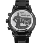 To My Groomsmen -  Thank you for everything  Event Memento - Stainless Steel Luxury Watch