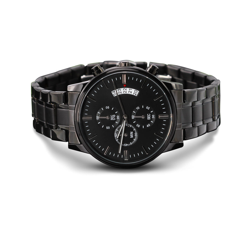 To Handy Dad -  If You Cant Fix It - Stainless Steel Luxury Watch