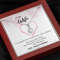 To my Wife - Greatest Love Story - Alluring Necklace - v4